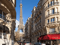 パリの街並み