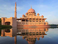 プトラジャヤのピンクモスク